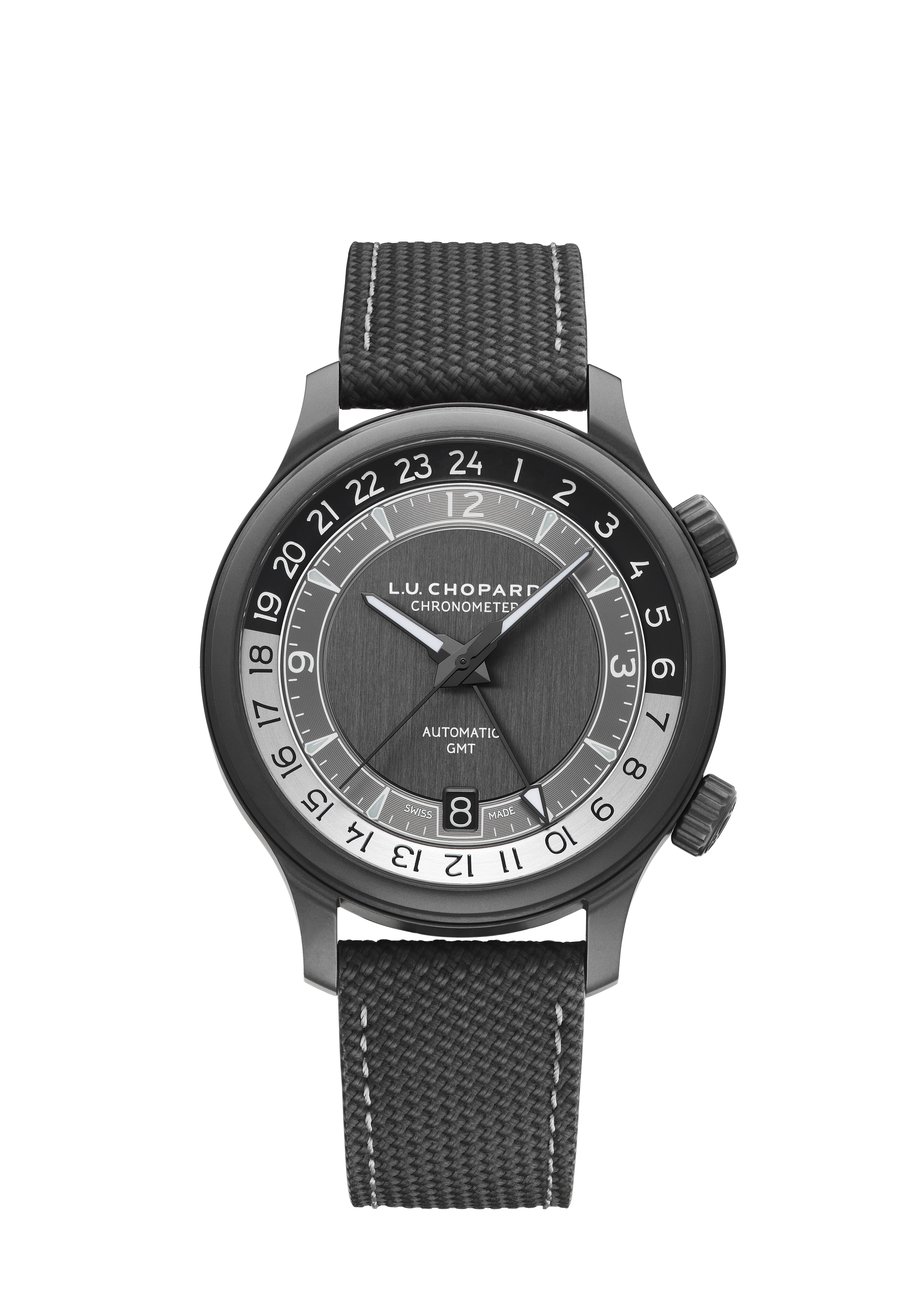 ssodaeo1115さん　専用　アソシクリアエディション L.U.C GMT ワン ブラック ラグジュアリー メンズ GMT,第二時間帯表示