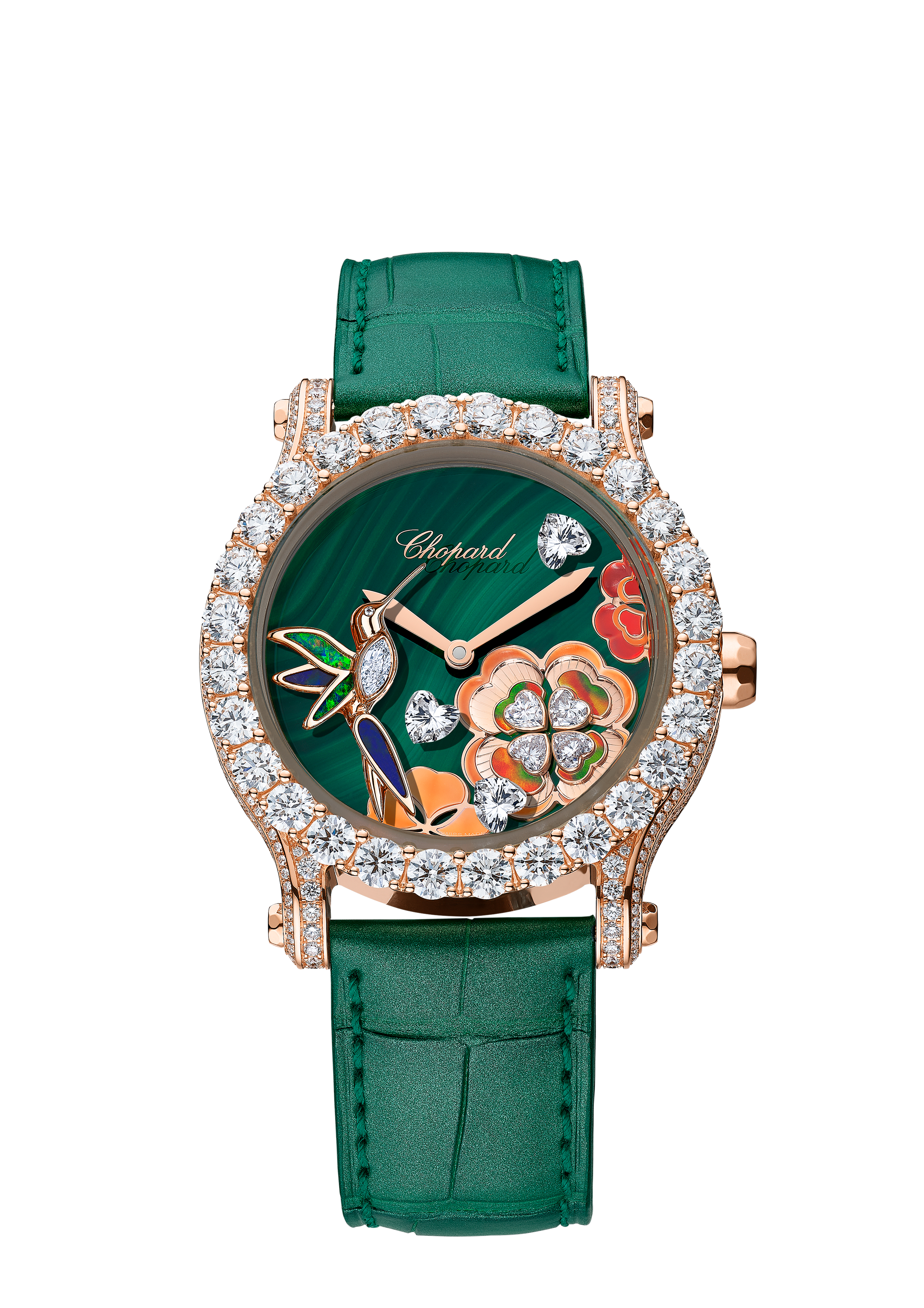 Luxury Women diamond watch Happy Sport Métier d'art | Chopard