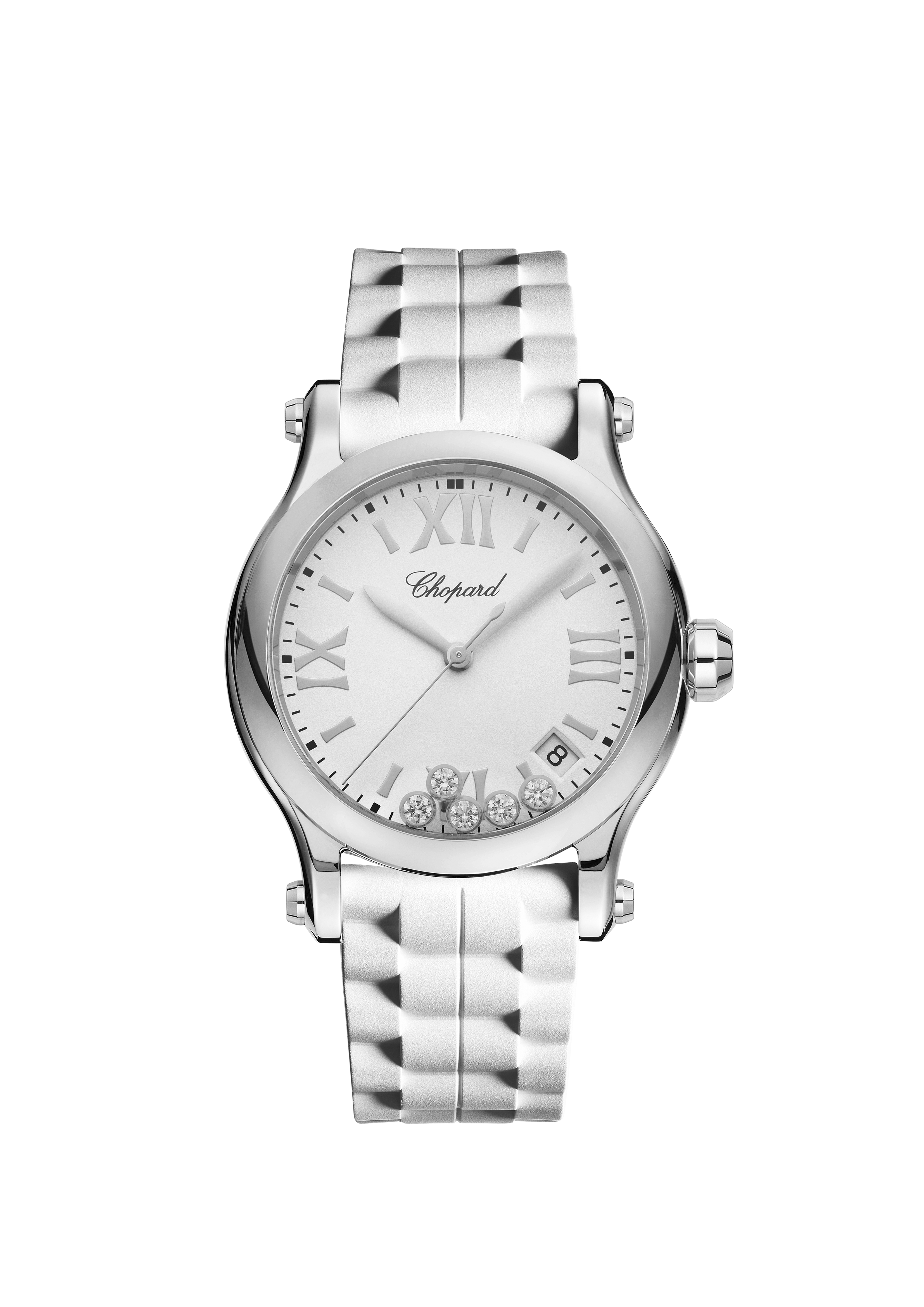 Luxury Women diamond watch Happy Sport | Chopard® 278582-3001