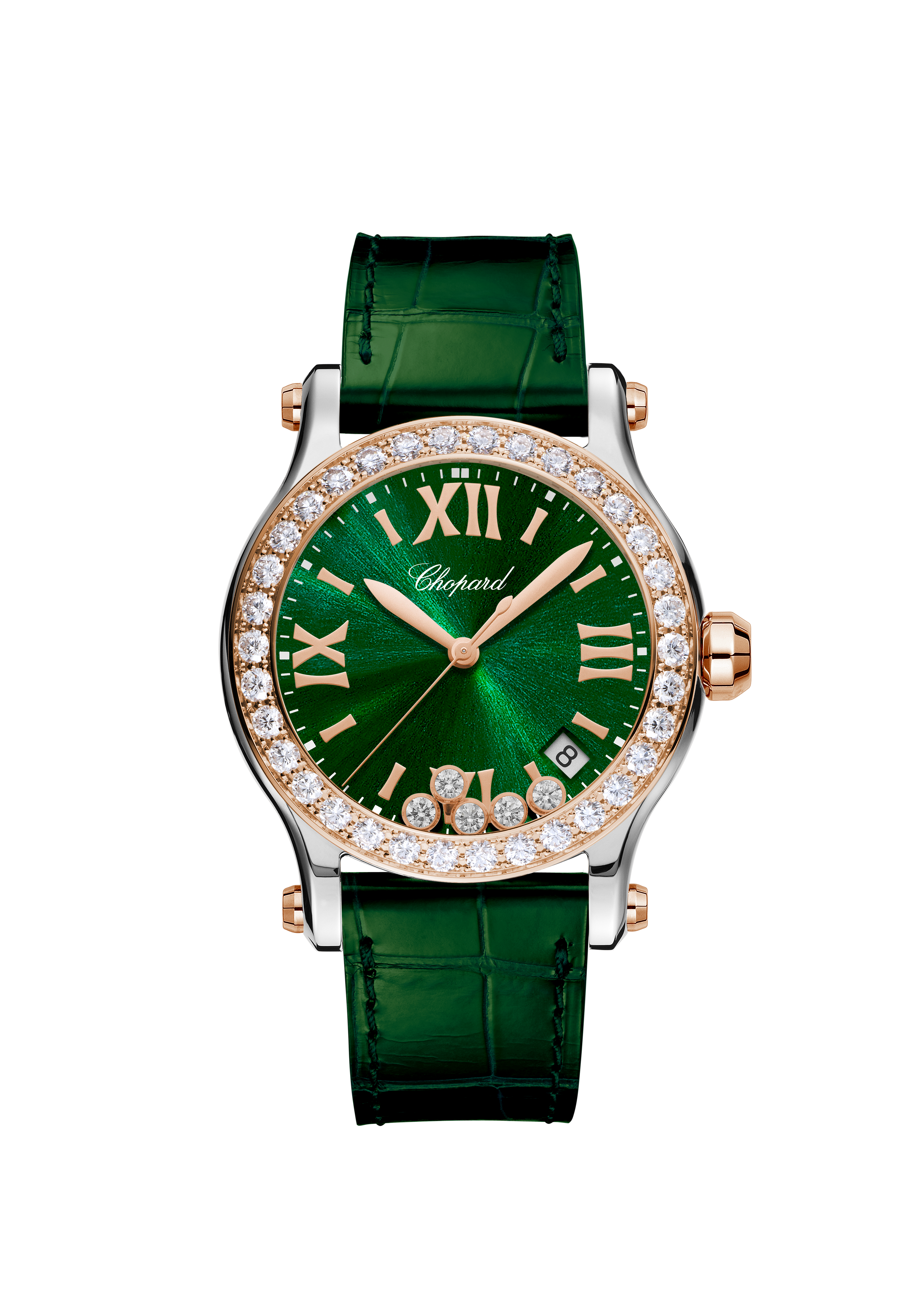 Luxury Women diamond watch Happy Sport | Chopard® 278582-6007