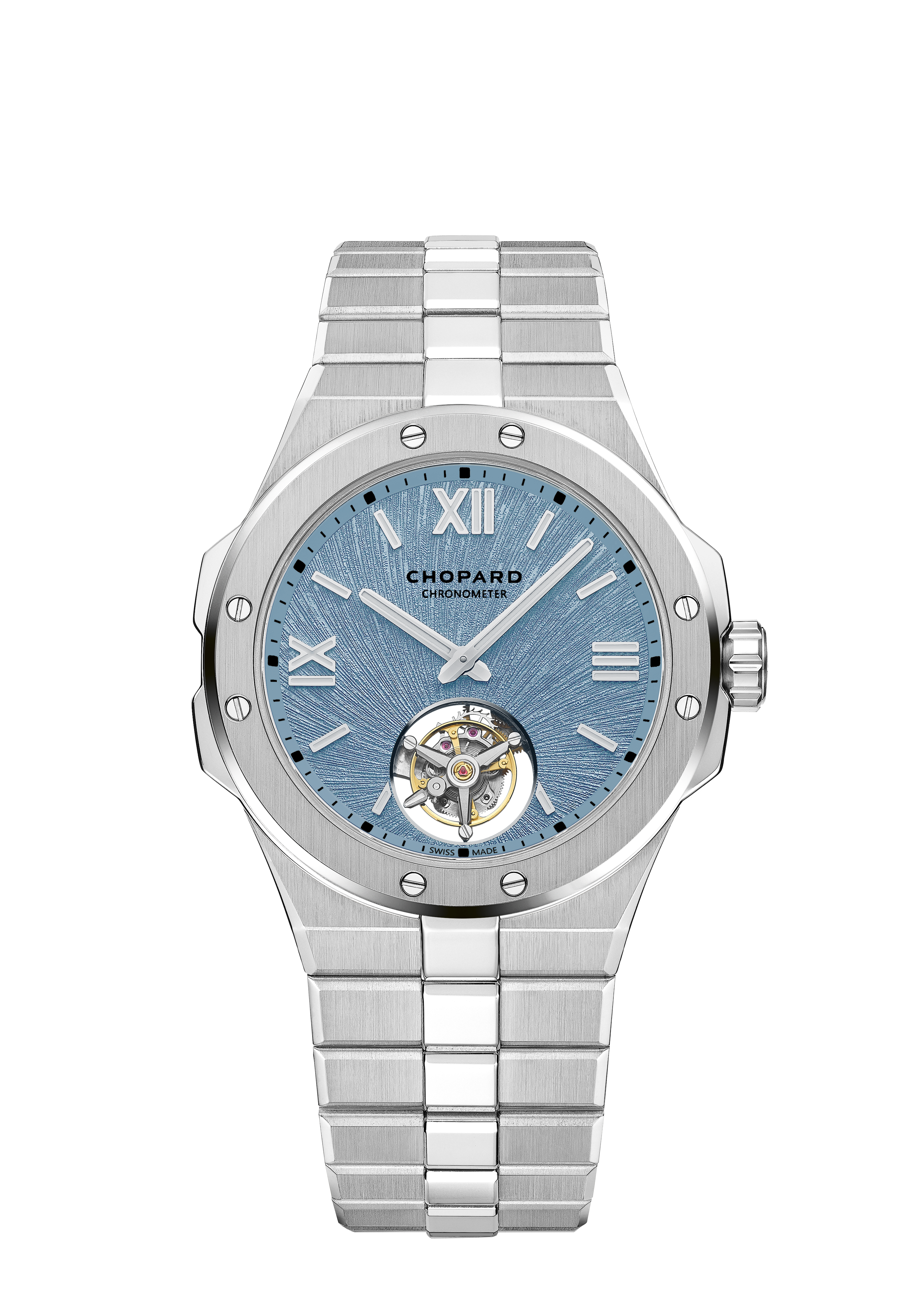 Luxury Men stop seconds,tourbillon watch Alpine Eagle Flying