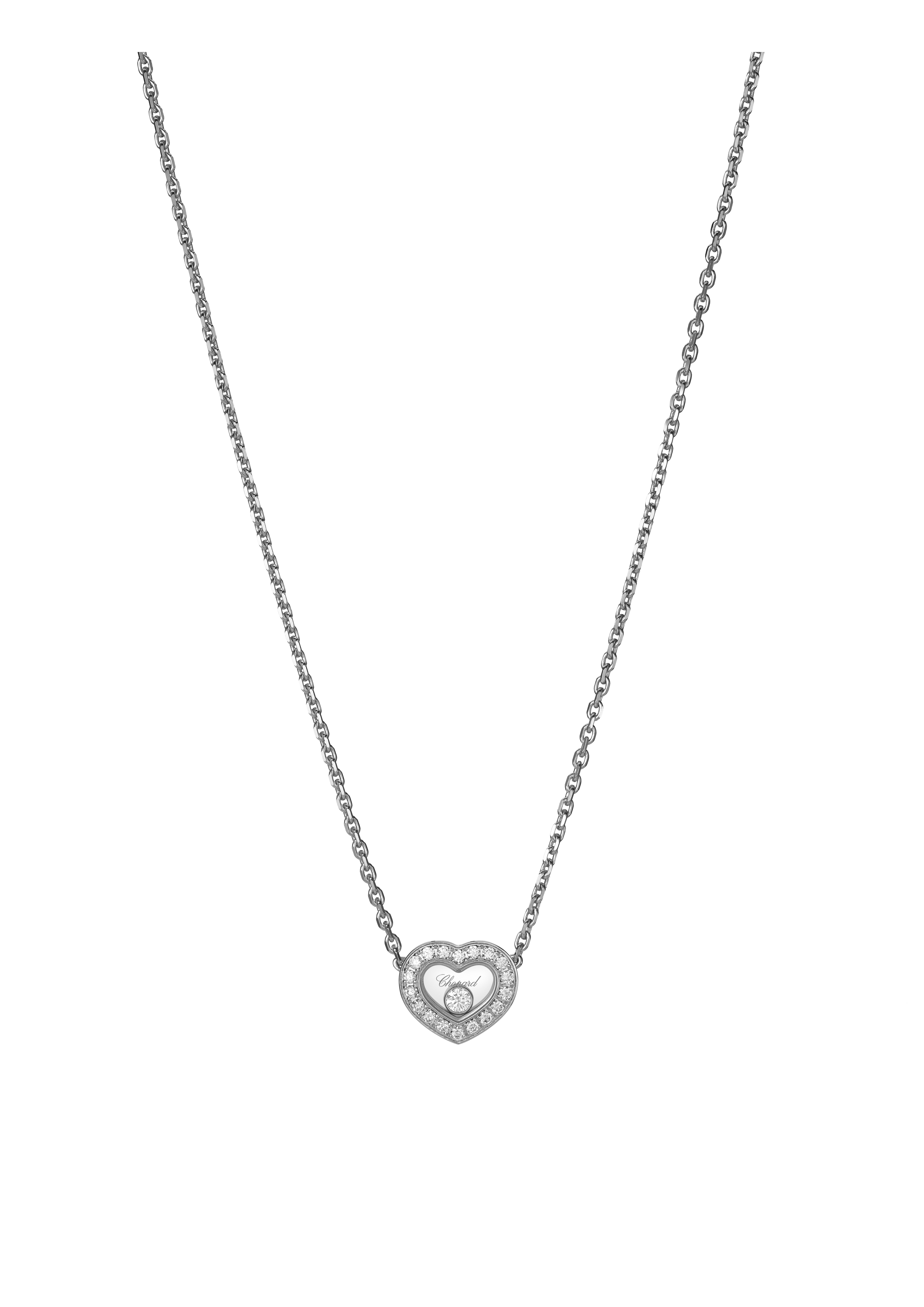 Luxury Diamond Necklace Happy Diamonds Icons | Chopard® 81A054-1201