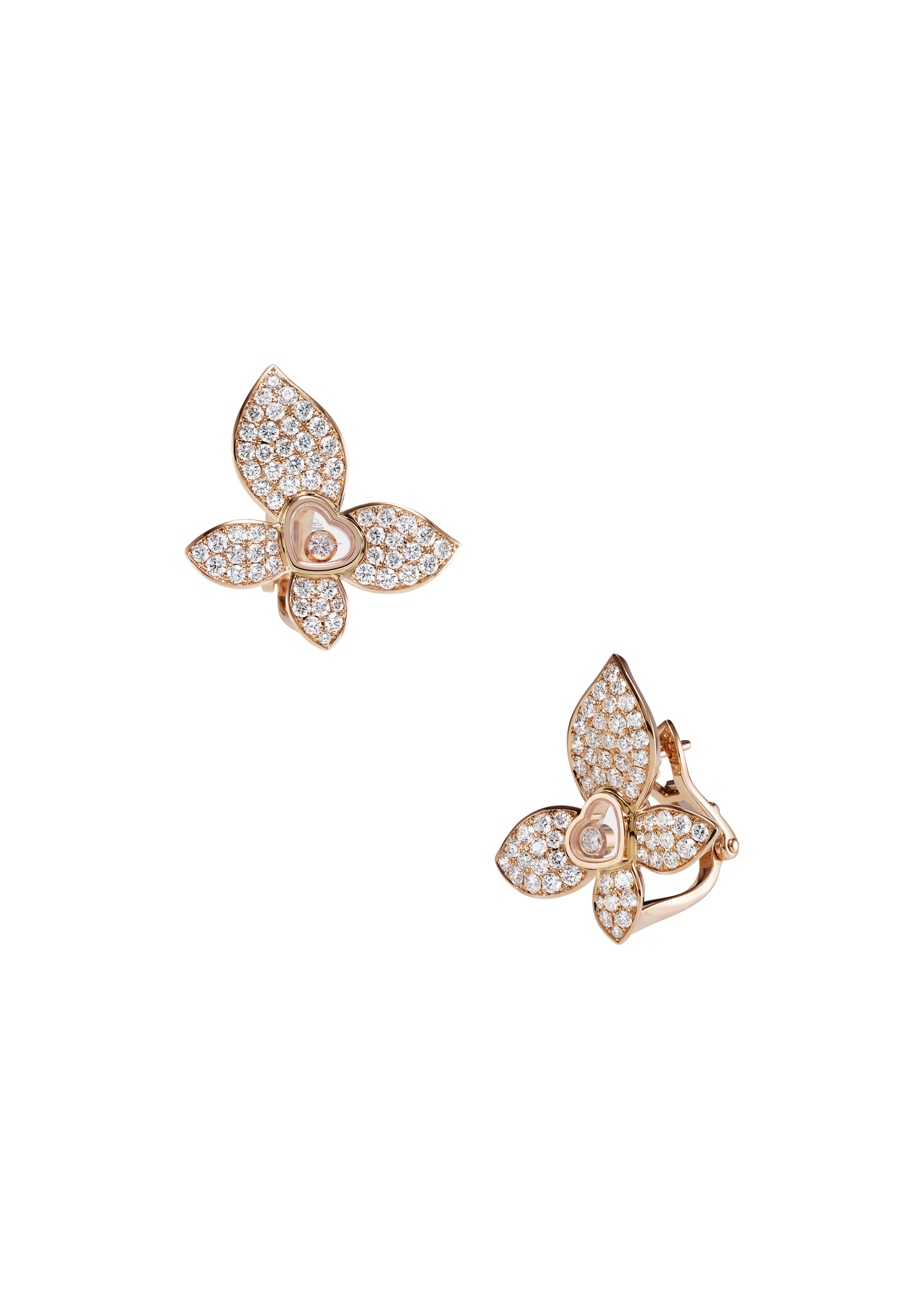 Luxury Diamond Clip earrings Happy Butterfly X Mariah Carey