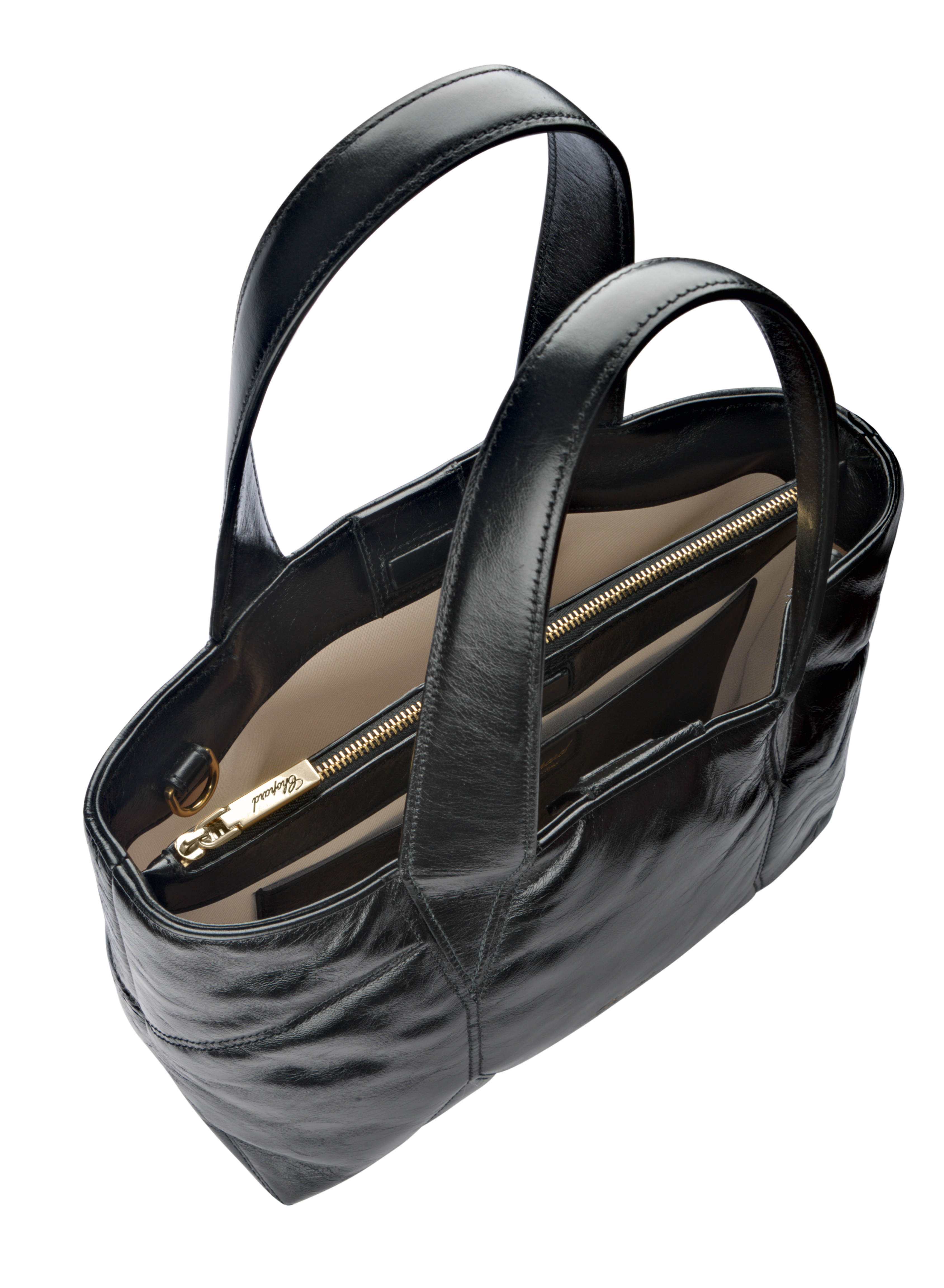 Diamond mini puffer tote bag - thumbnail 4