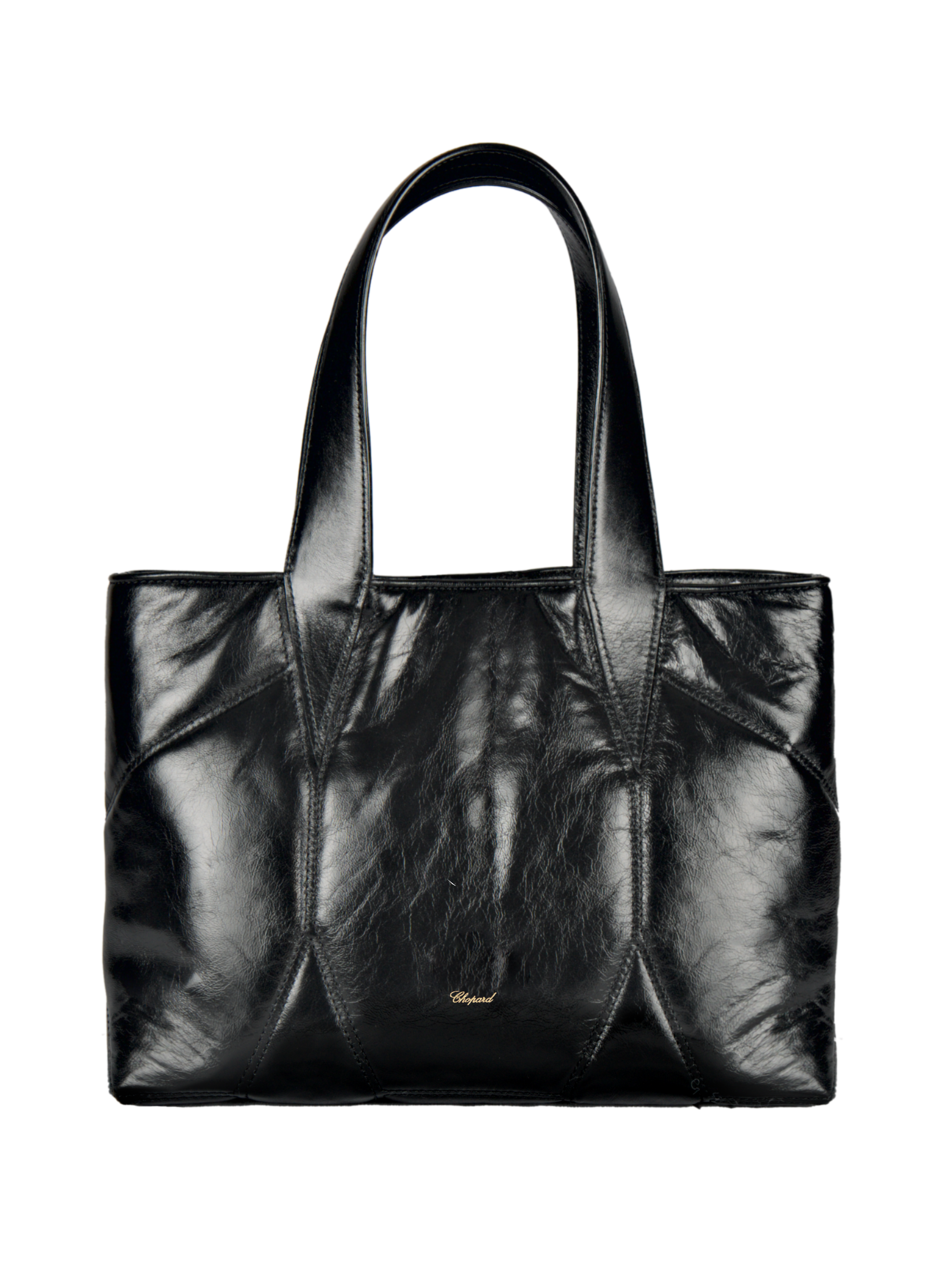 Diamond puffer tote bag