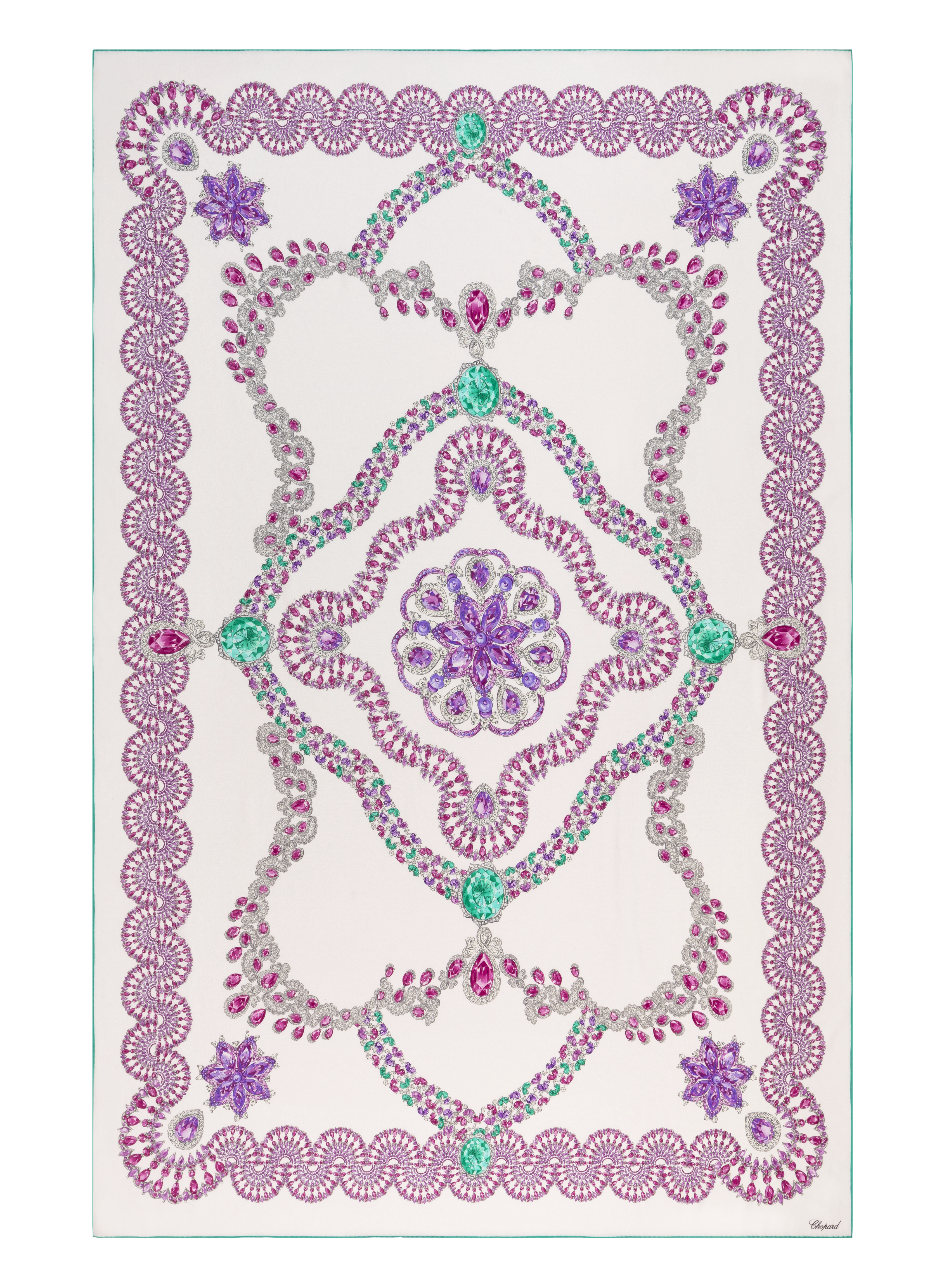 PRECIOUS LACE STOLE - thumbnail 2