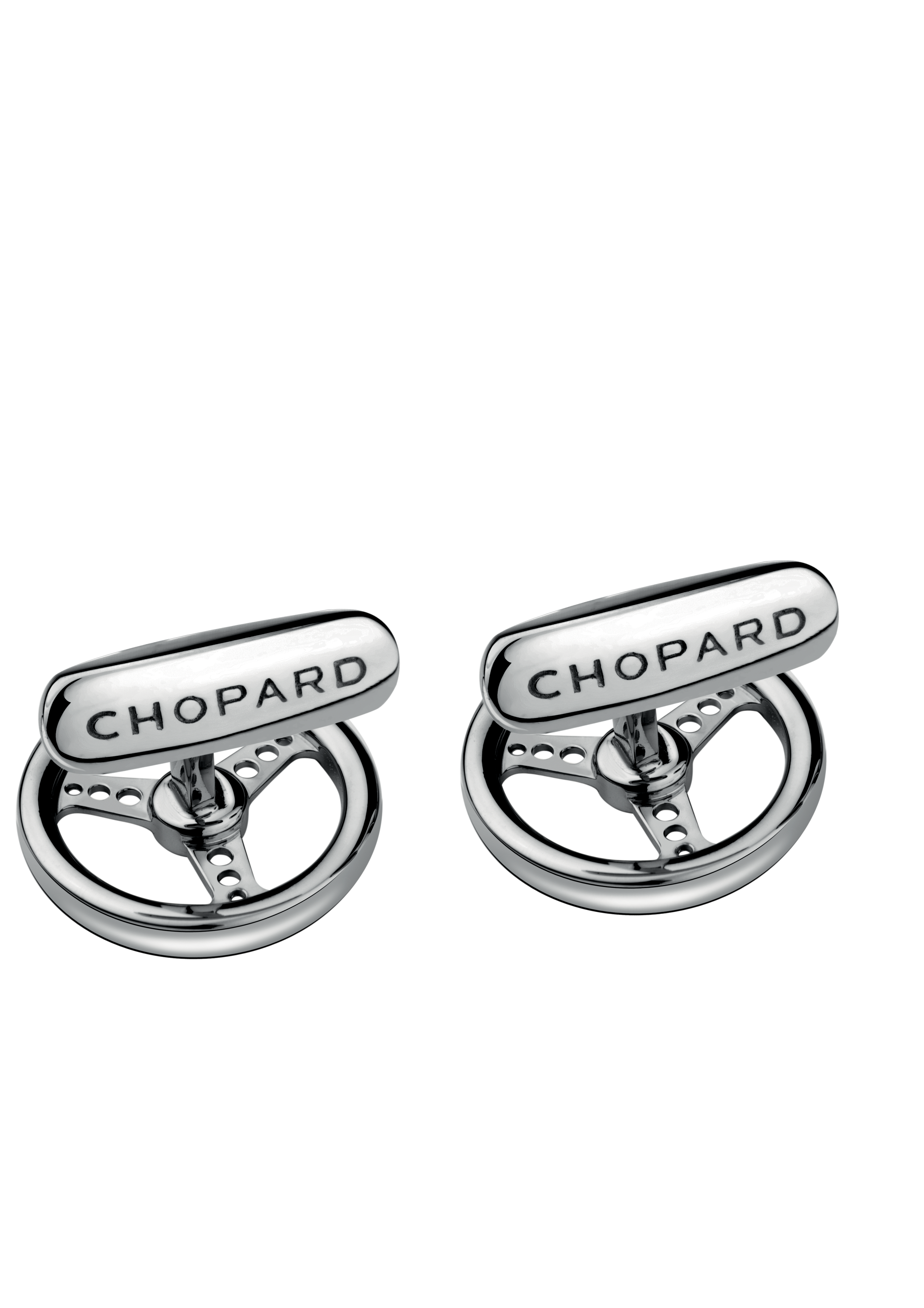 Racing steering wheel cufflinks - thumbnail 2