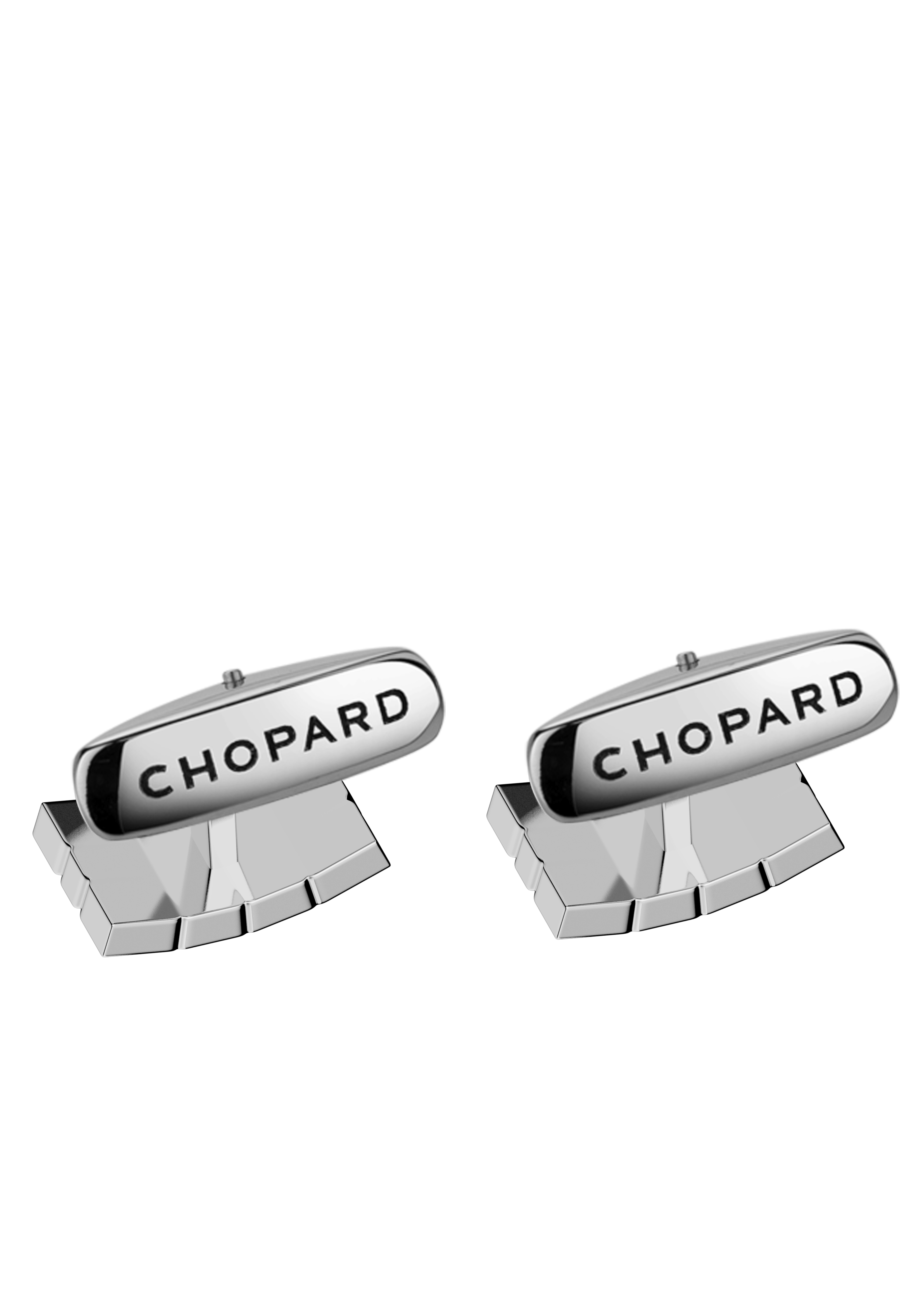 Ice Cube Curved Cufflinks - thumbnail 2