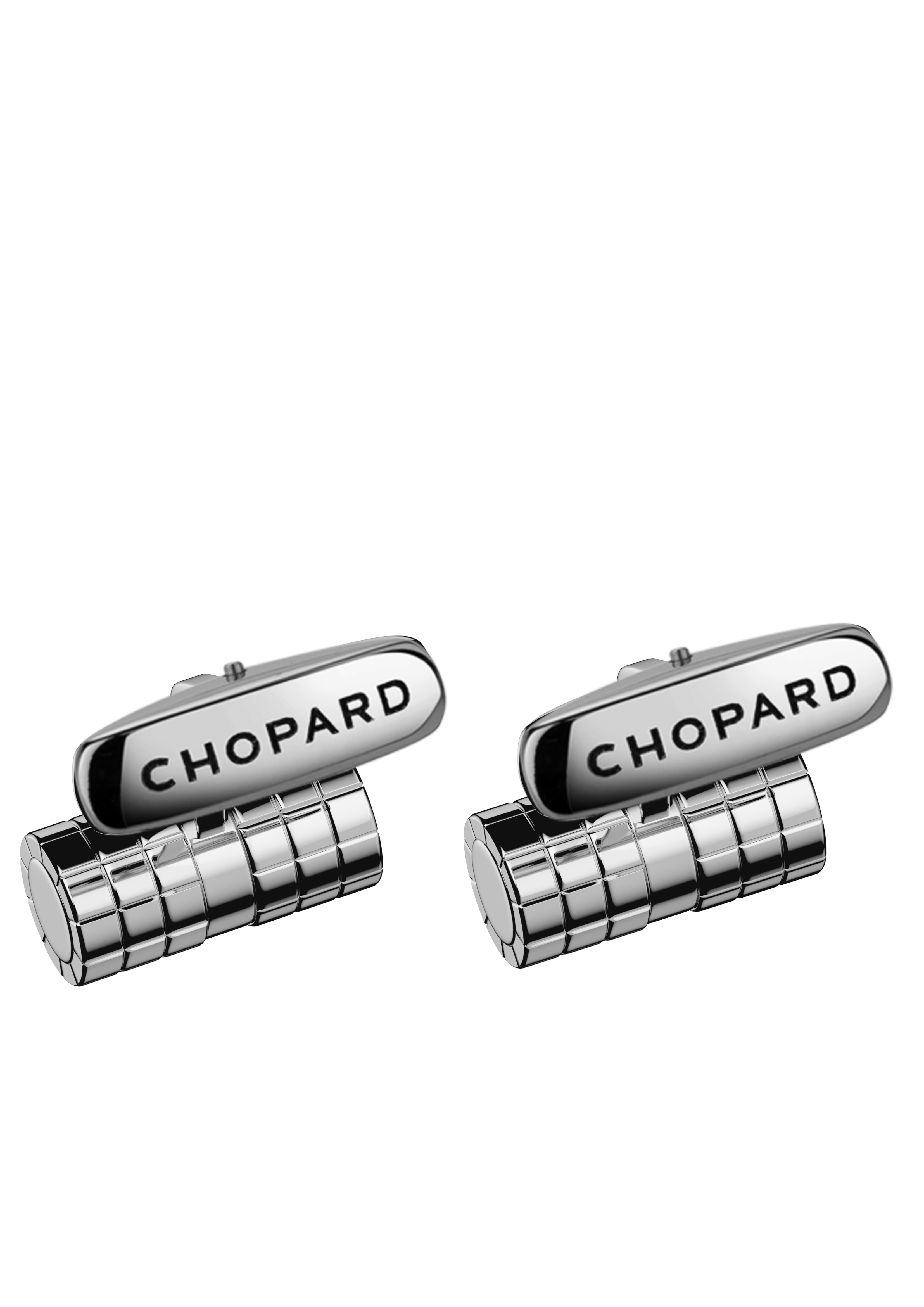 Ice Cube Cylindrical Cufflinks - thumbnail 2