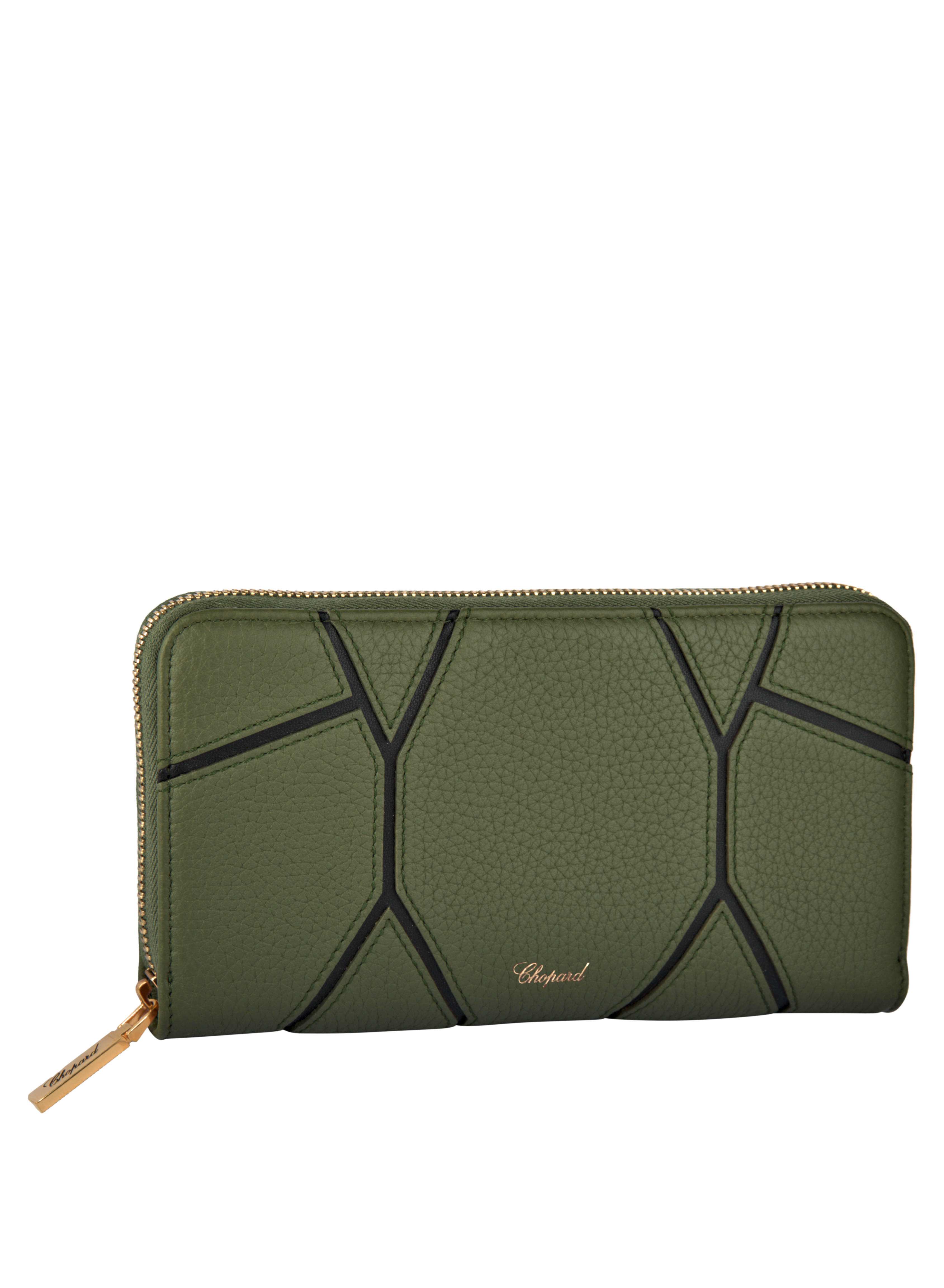 DIAMOND ZIPPED WALLET
