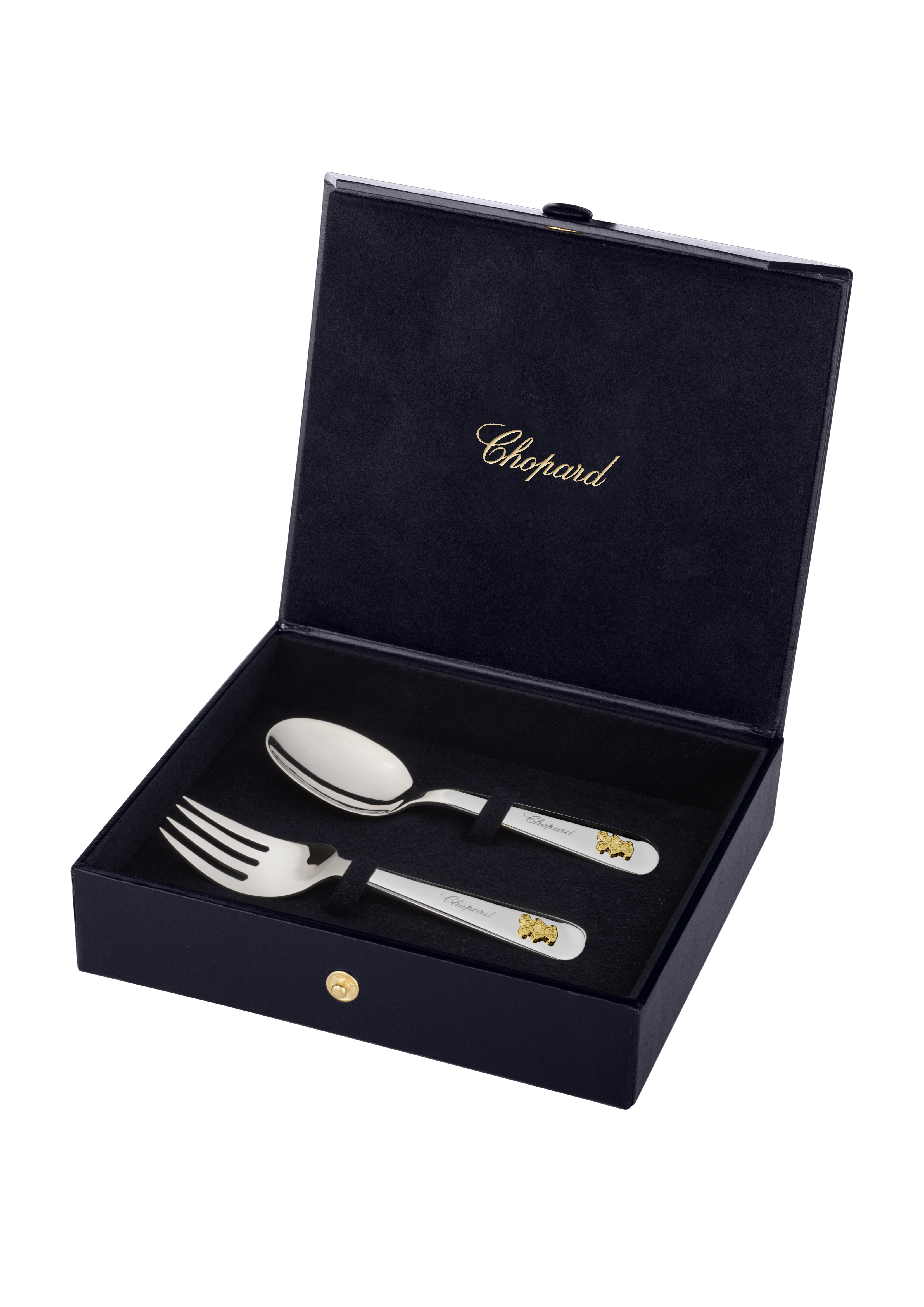 HAPPY BEAR FORK AND SPOON BABY SET