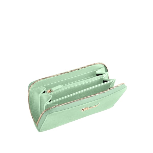 Cartera con cremallera