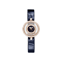 Chopard ハッピーダイヤモンド レディース - ダイヤモンド ウォッチ 正面図