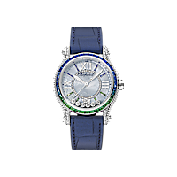 Chopard Happy Sport腕表 女士 钻石 腕表 正面视图
