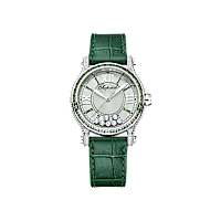 Chopard Happy Sport Women Diamond Watch Front view