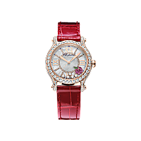 Chopard Happy Sport腕表 女士 腕表 正面视图