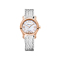 Chopard Happy Sport Women Diamond Watch Front view