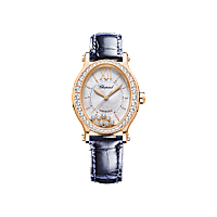 Chopard Happy Sport Women Diamond Watch Front view