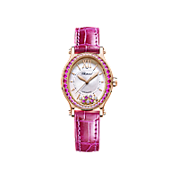 Chopard Happy Sport Women Diamond Watch Front view