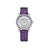 Chopard Happy Sport Women Diamond Watch Front view
