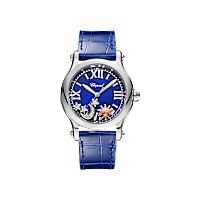 Chopard Happy Sport Women Diamond Watch Front view