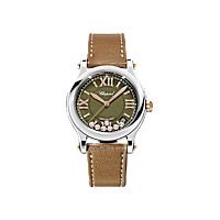 Chopard Happy Sport Women Diamond Watch Front view