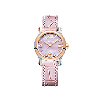 Chopard Happy Sport Women Diamond Watch Front view