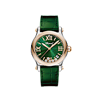 Chopard Happy Sport Women Diamond Watch Front view