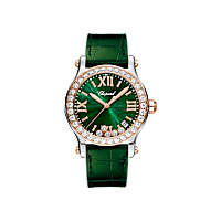 Chopard Happy Sport Women Diamond Watch Front view