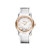 Chopard Happy Sport Women Diamond Watch Front view