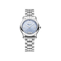 Chopard Happy Sport Women Diamond Watch Front view