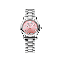Chopard Happy Sport腕表 女士 钻石 腕表 正面视图