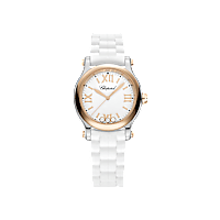 Chopard Happy Sport Women Diamond Watch Front view
