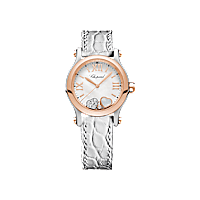 Chopard Happy Sport Women Diamond Watch Front view