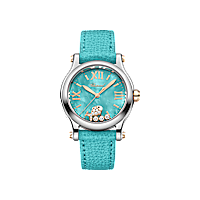 Chopard Happy Sport Women Diamond Watch Front view