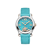 Chopard Happy Sport Donna - Orologio con diamanti Vista frontale