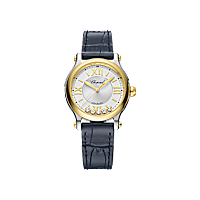 Chopard Happy Sport Women Diamond Watch Front view