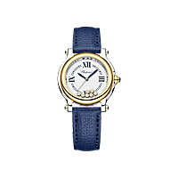 Chopard Happy Sport Unisex Diamond Watch Front view