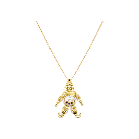 Chopard - Diamond Pendant HAPPY CLOWN 794674-0005 front view
