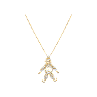 Chopard - Diamond Pendant HAPPY CLOWN 794674-0006 front view