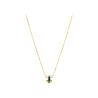 Chopard - Pendant Ice Cube Green HyCeram&reg; Pendant 797005-9003 front view