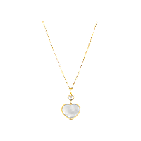 Chopard - Diamond Pendant Happy Hearts 797482-0301 front view
