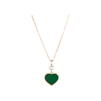 Chopard - 钻石 吊坠 Happy Hearts 797482-5101 正面视图