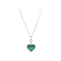 Chopard - 钻石 吊坠 Happy Hearts 797482-5151 正面视图