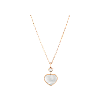 Chopard - Diamond Pendant Happy Hearts 797482-5301 front view