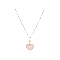 Chopard - Colgante Diamantes Happy Hearts 797482-5620 Vista frontal