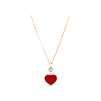 Chopard - Colgante Diamantes Happy Hearts 797482-5801 Vista frontal