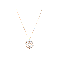 Chopard - Ciondolo Diamanti Precious Lace C&oelig;ur 798352-5001 Vista frontale