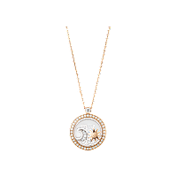 Chopard - Pendant Happy Sun, Moon and Stars 799434-5401 front view