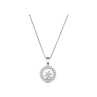 Chopard - Diamond Pendant Happy Snowflakes 79A018-1301 front view